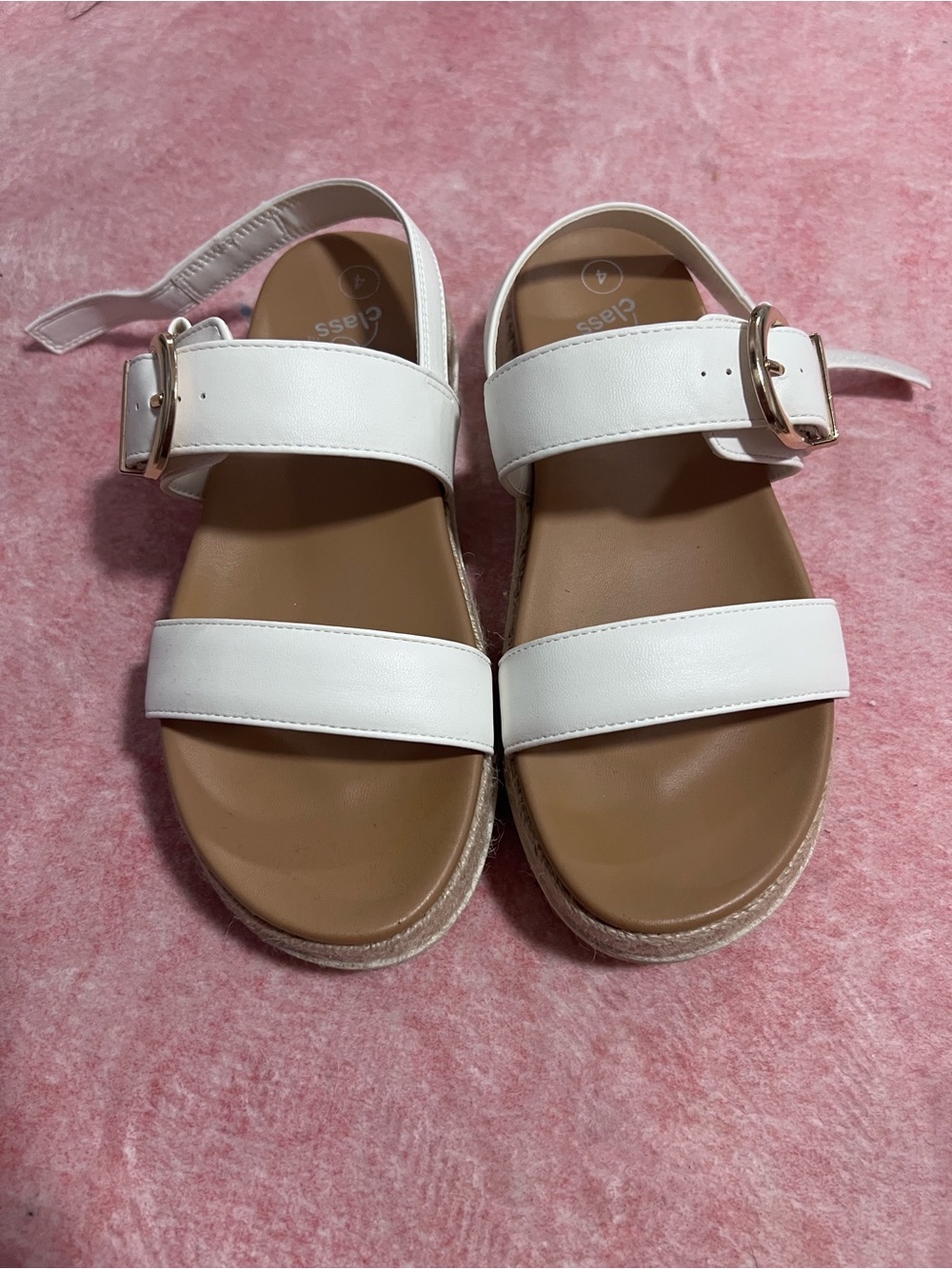 Kids platform sandal